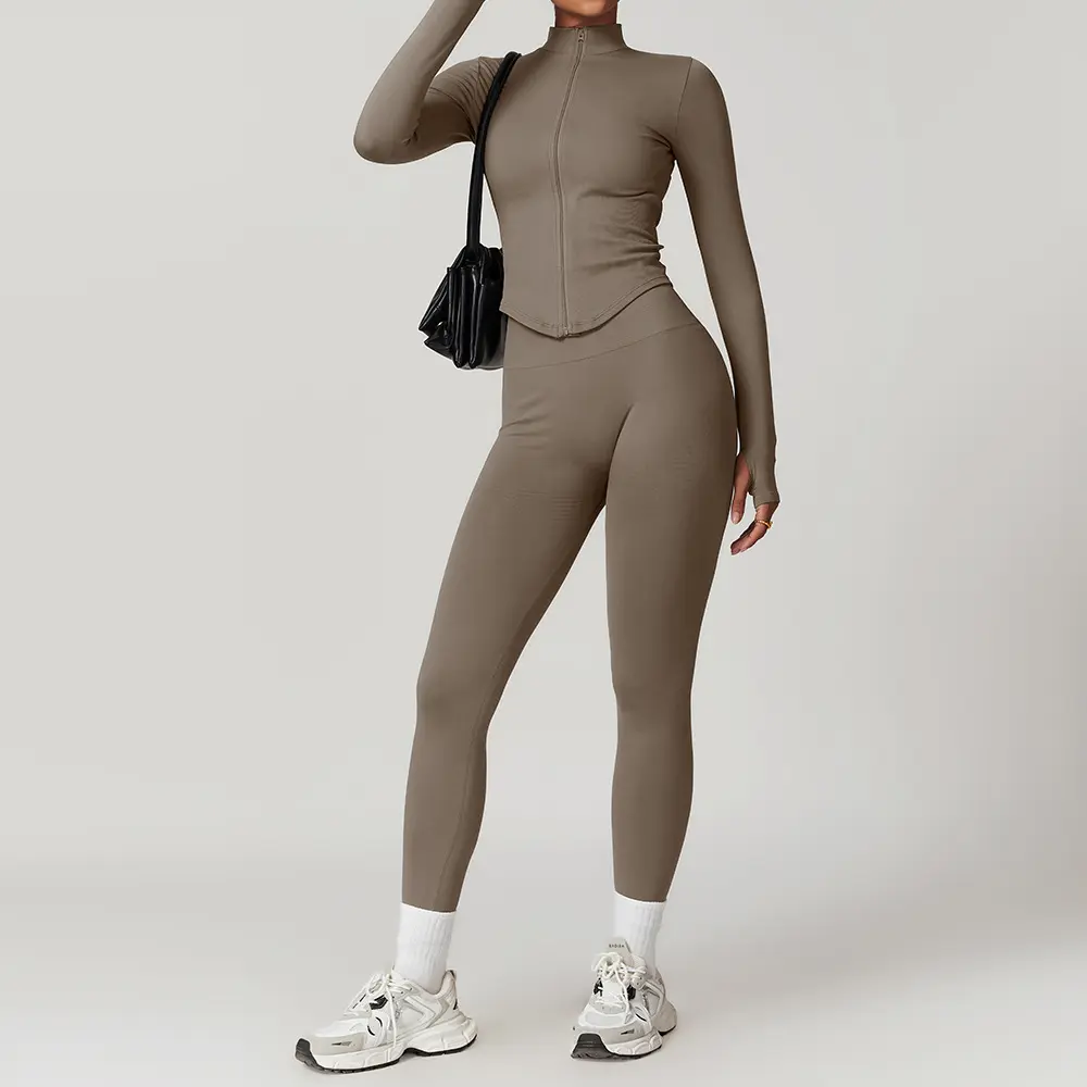 7725 jacket+7725 pants   coffee color