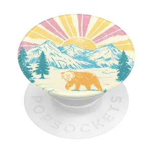 PopSockets Phone Grip - Mountains Majesty Plastic Stick smartphone cellphone Water Proof Stand