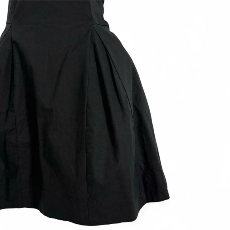 Anthropologie Maeve Medium Brand NEW with tags originally $158 black LBD twist Ruched halter smocked fit and flare mini dress night out wedding guest sorority party dress special  occasion