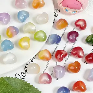 Heart Shape UV Reative Beads Color-Changing Beads