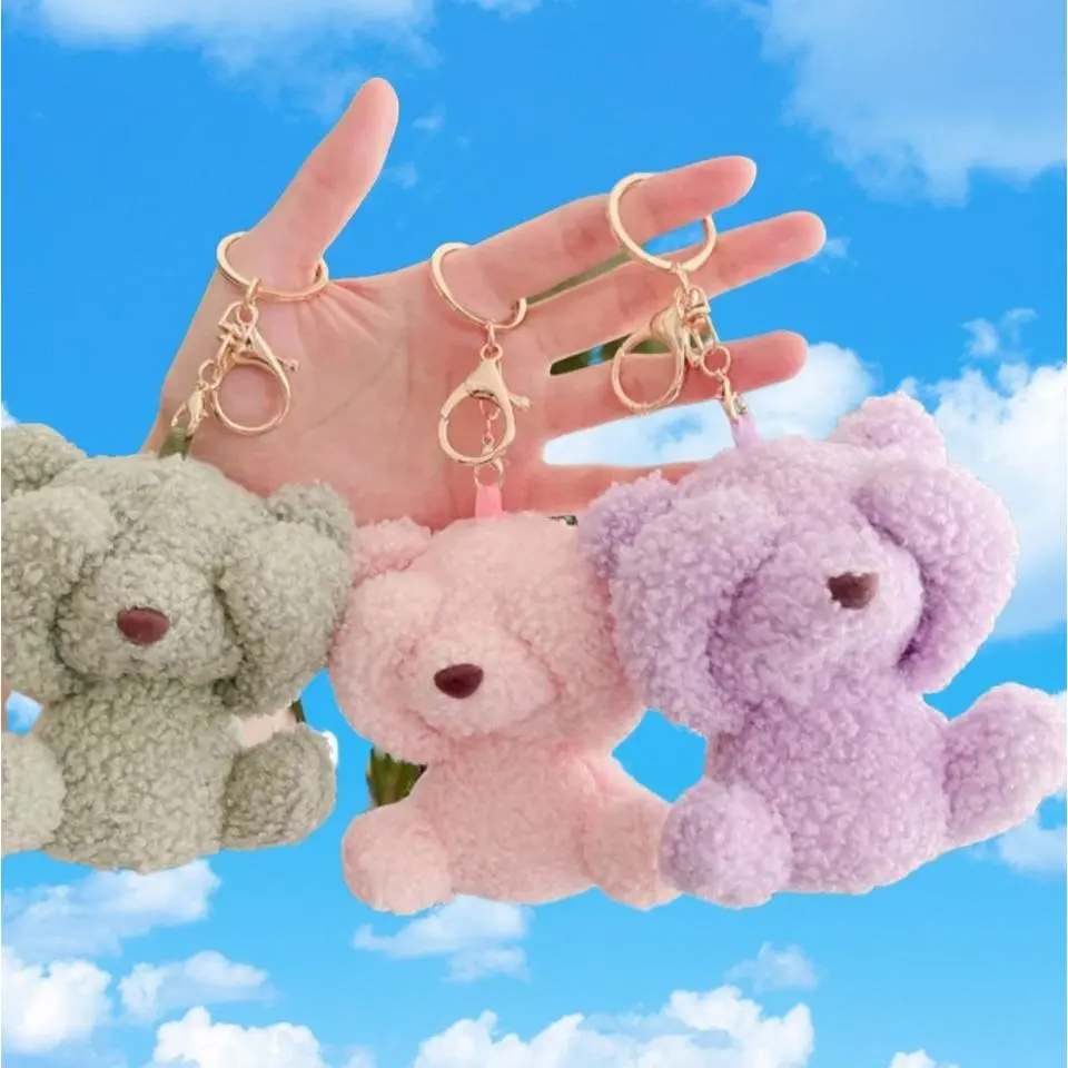 Furry Bear Keychain (Large)