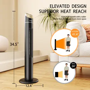 Vertical heaterVertical warm air heater