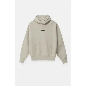 Fear of God ESSENTIALS Men's Abbey Stone Classic Fleece Hoodie Fear of God ESSENTIALS Men's Abbey Stone Classic Fleece Hoodie