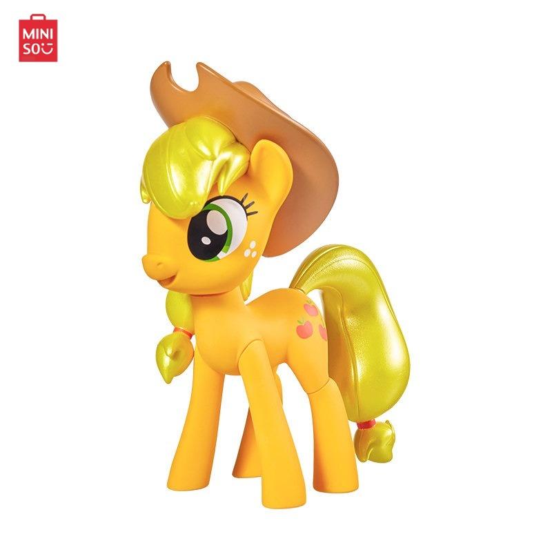 MINISO My Little Pony Series Blind Box Toy Adorable Collectible 3.5" Figures for Girls & Fans Perfect for Bedroom Decor Office Desk Display Surprise Play and Cute Gift Idea,Holiday Gift,Birthday Gift