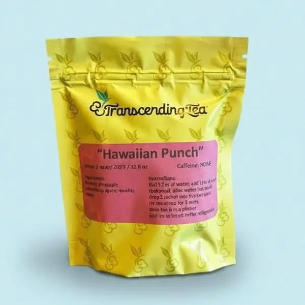 Hawaiian Punch Herbal Hibiscus Iced Tea, Half-Gal Sachets Fruit Beverage