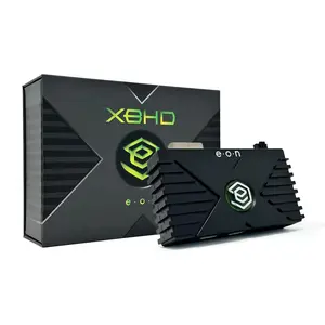 EON XBHD | Original Xbox HD HDMI Adapter + LAN Hub – Enhanced Graphics, Plug and Play, Zero Lag, Video Enhancer