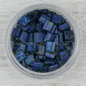 4518 Tila Beads - Denim Picasso