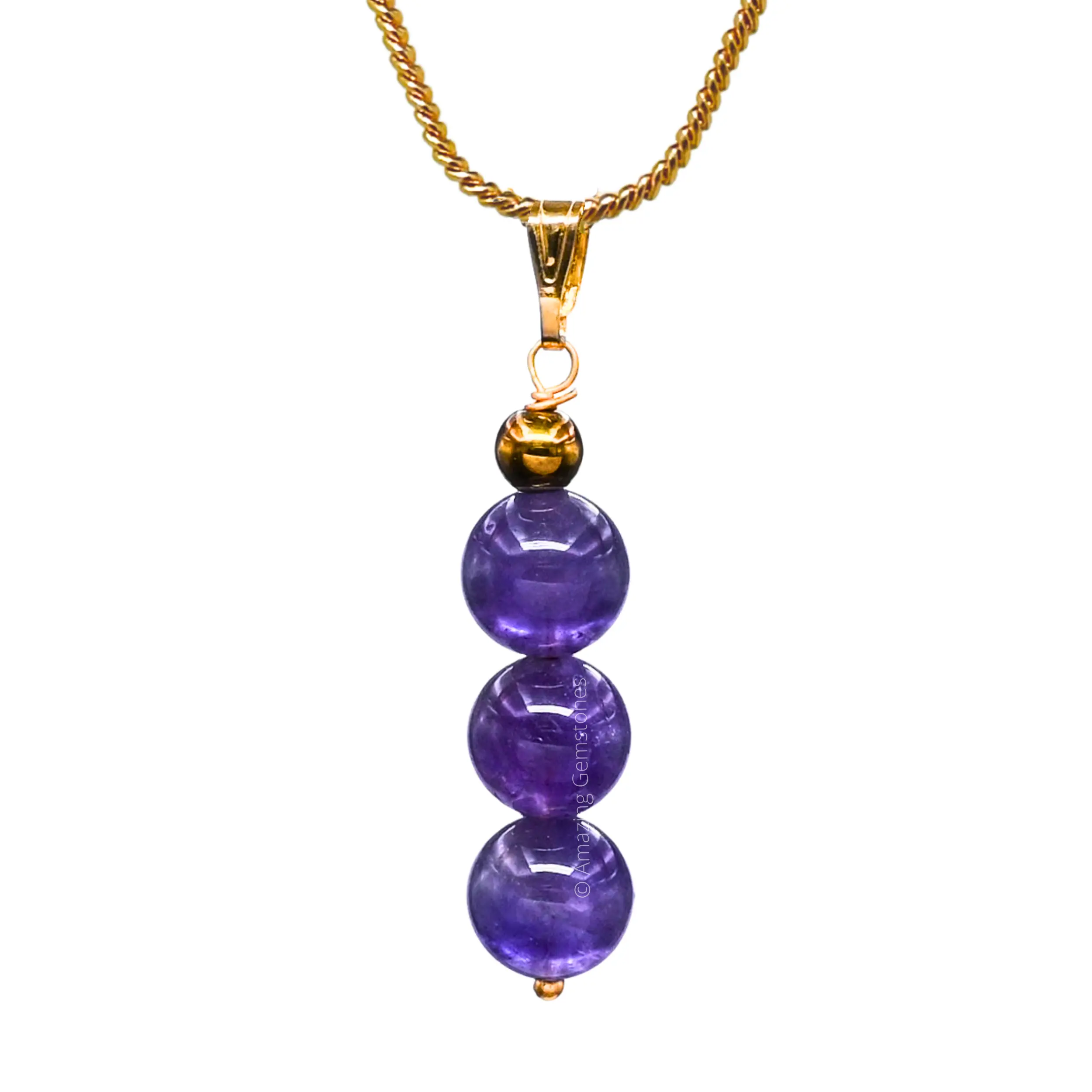 Amazing Gemstone Handmade Healing Crystal Necklace with Bead for Women - Beaded Bar Necklace