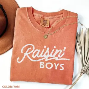 Comfort Colors Raising Boys Shirt, Trendy 90s Boy Mom Tee, Mom_s Life Quotes Tee, Cool Mom Graphic Tee, Gift for Her, For Woman Gift For Women