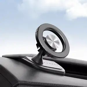 Magnetic Phone Holder for Car Dashboard Mount, 360° Rotatable Strong Magnetic Grip, Universal Phone Mount for iPhone & Android, Car Accessories for Men and Women