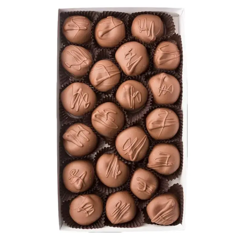 Chocolate Covered Penoche Pecan Fudge Crème