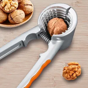 Hot Multifunction Crack Almond Walnut Pecan Hazelnut Hazel Filbert Nut Kitchen Nutcracker Shell Clip Tool Clamp Plier Cracker