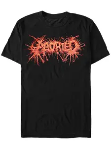 Vinatge 90s Graphic Aborted T-shirt, Unisex Crewneck Menswear Womenswear Clothing Shirts