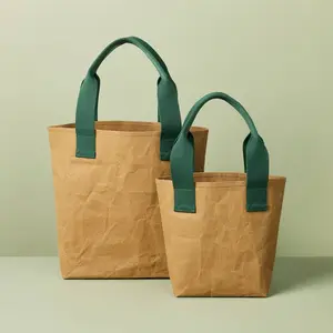 2pk Tote Bag Set Brown/Green - Hearth & Hand with Magnolia