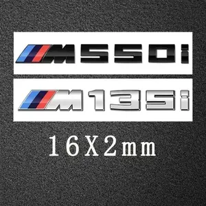 -For BMW M power new emblems badge logo M125i M135i M140i M235i M240i M320i M330i M340i M350i M440i M435i M530i M540i M550i ABS