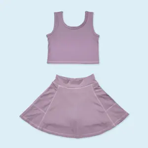 Girls active wear athletic set