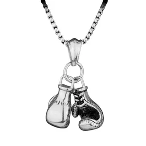 2026 Stylish Boxing Gloves Necklace Pendant