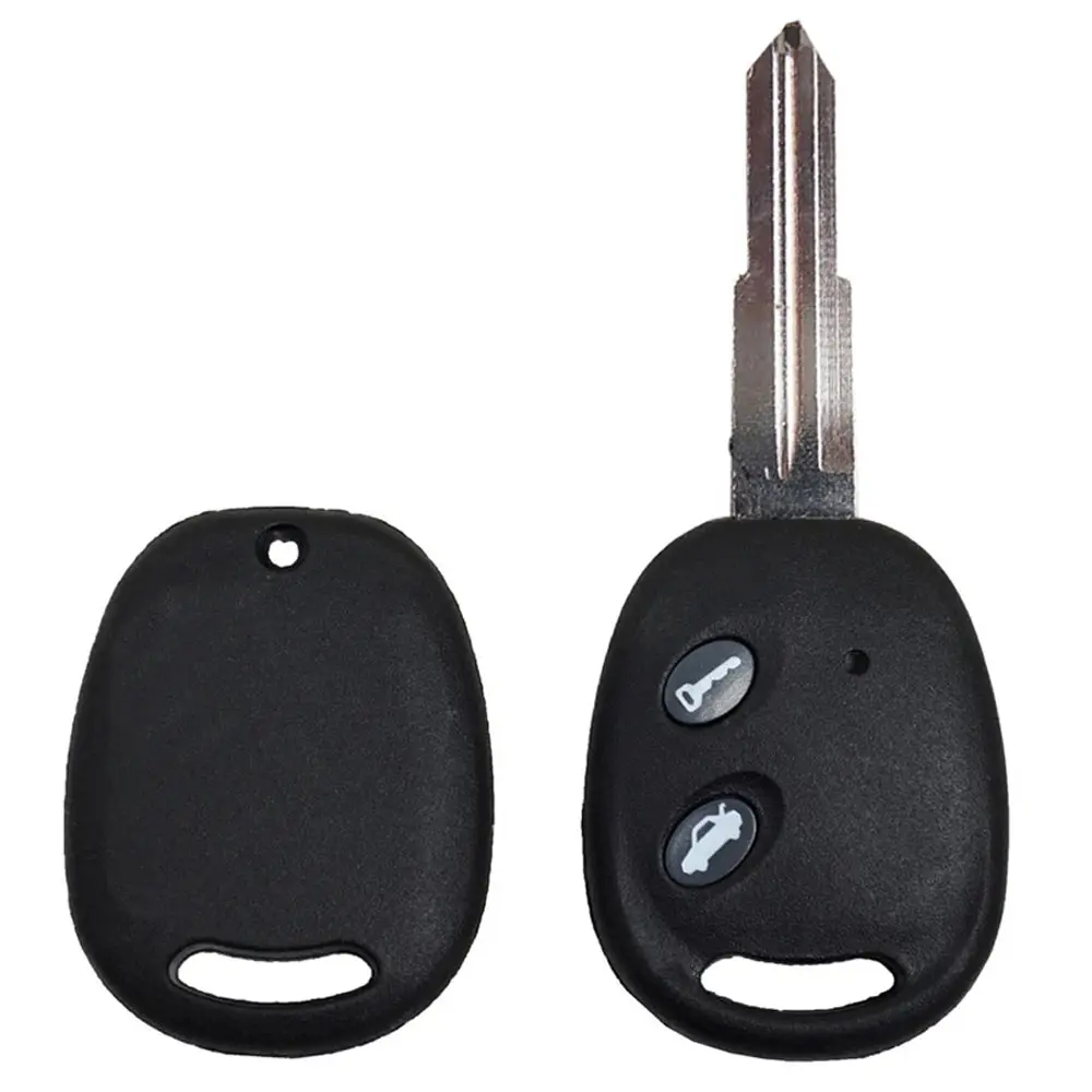 Automotive Replacement Remote Key Shell - 2B DW04RAP Car Key Case, Compatible with 2004-2008 Chevy Vehicles