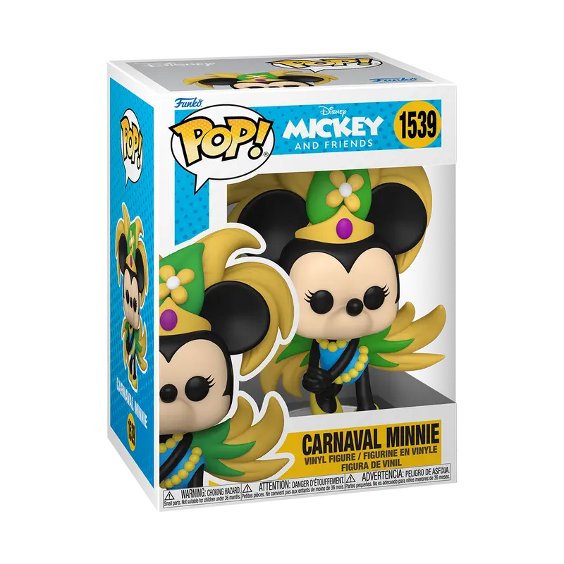 Funko Pop Vinyl Figure Disney Mickey And Friends Carnaval Minnie 1539