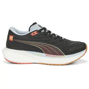 PUMA Womens X First Mile Deviate Nitro 2 Running Sneakers Shoes - Black