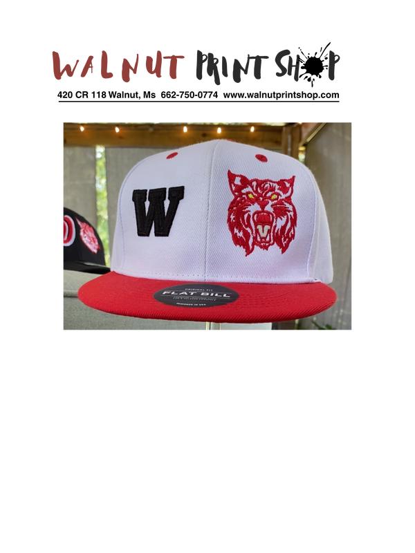 Custom Embroidered Wildcat hat. In Stock
