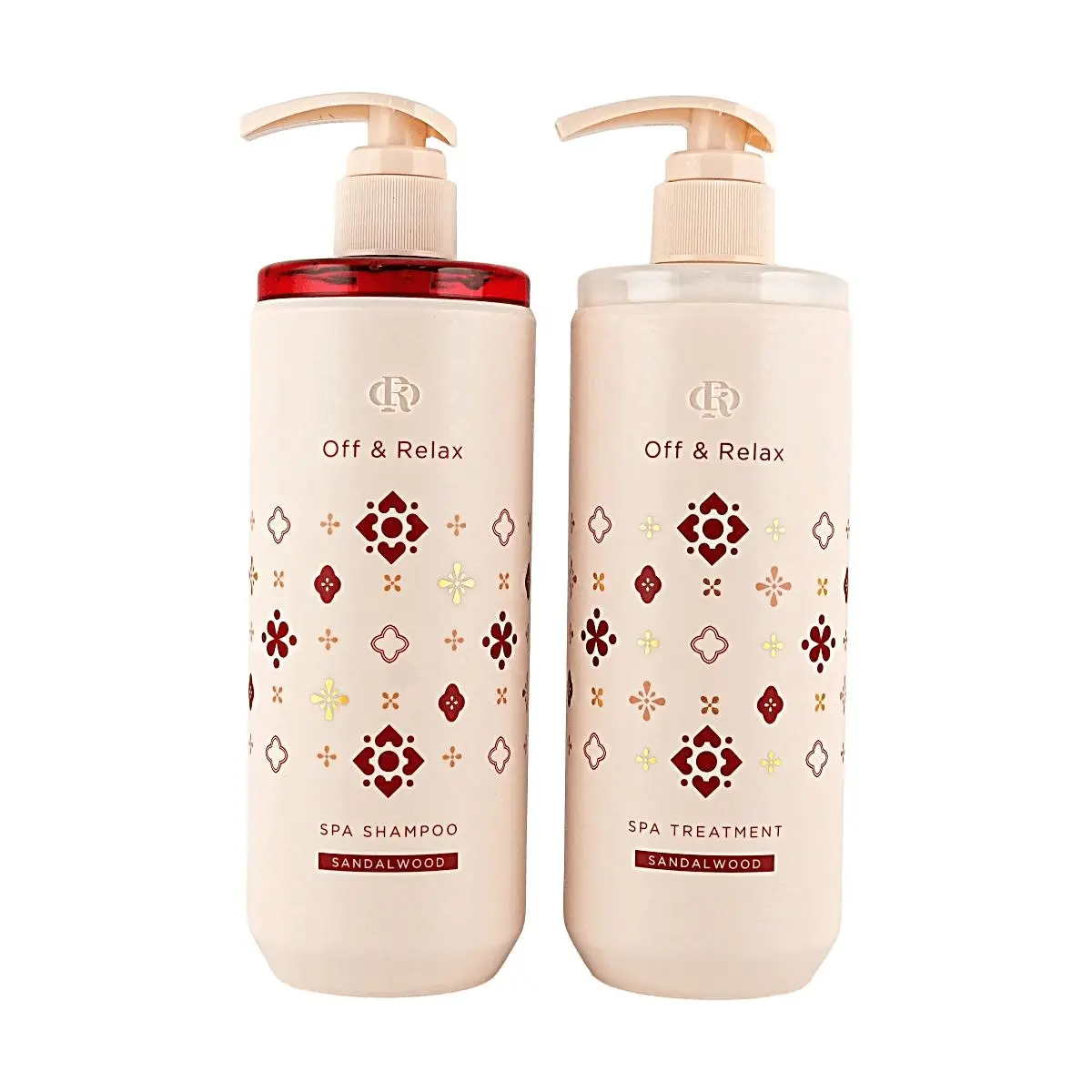 OFF&RELAX Japanese SPA Sandalwood Musk Limited Edition Shampoo & Conditioner Set - Nourishing & Repairing 460ml+460ml