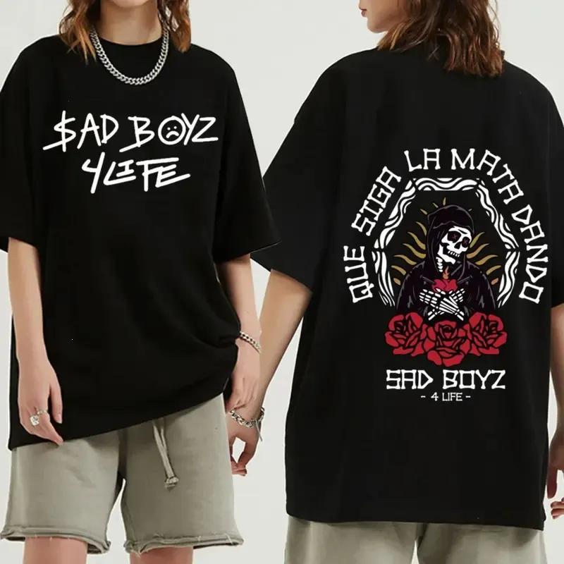 Vintage 90s Junior H Sad Boyz 4 Life T-Shirts, Sad Boyz World Tour 2025 Shirt, Bootleg Concert Sweatshirt, Retro Rapper Junior H Hoodie, Fashion Harajuku Rap Crew Neck Tee, Gift For Fan