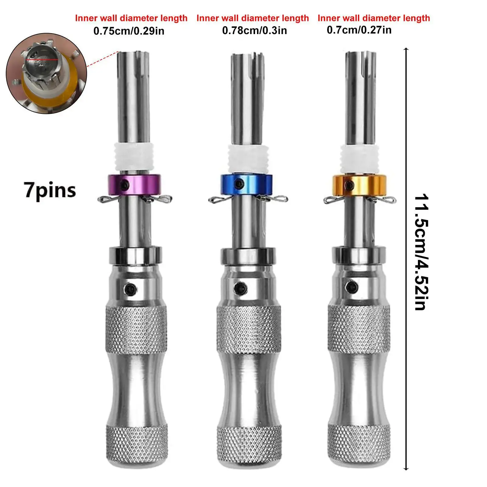 Stainless Steel Tubular Wrench Tool with Strong Handle, Tighten & Loosen Car Repair Tools, Suitable for Home Seal Sleeve Screwdriver