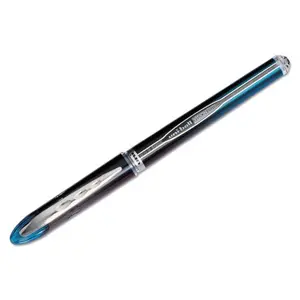 Uni-Ball UBC69020 0.5 mm Blue & Black Ink, Black & Blue Barrel VISION ELITE Stick Roller Ball Pen