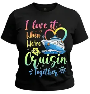 I Love It When We're Cruisin Together Cruise Vacation T-Shirt,summerwins