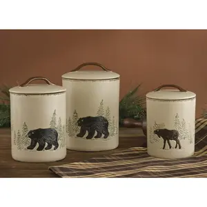 Rustic Retreat Canister Set