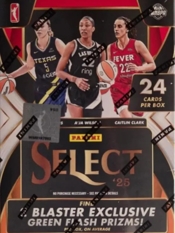 2025 Panini Select WNBA Basketball Sealed Hobby Blaster Box