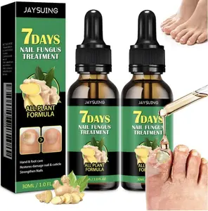 2PCS Nail Fungus Treatment - Softens Thick Nails, Whitens Discolored Nails, Ginger Nail Treatment, Toe and Fingernail Support