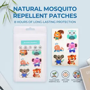 36 Counts Animal insect repellent sticker, cute animal design,6 pieces/pack, sticks to clothes, backpacks, chairs, preserves effectiveness when sealed，applicable to for Family Camping, Travel & Outdoor Fun