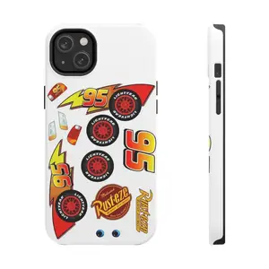 Cars Movie Lightning Mcqueen Phone Case For iPhone 17 16 15 14 13 12 11 Pro Max Plus Cases