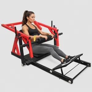 Plate-Loaded Hip Thrust Machine with Weight Holder – Heavy Duty Glute Workout Equipment for Lower Body & Strength Training