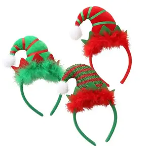 LED Christmas Elf Headband Party Accessory