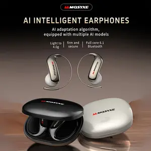 YQ20 Bluetooth Earbuds - In-Ear Wireless Headset, 6.1 Audio Electronic Device, Multi-Language Support, iOS & Android Compatible, Ideal for Travel & Business Use