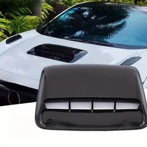 Wsgz-Tm025 Car Exterior Carbon Fiber Vent Universal Engine Hood Decoration Fake Vent Sticker, Car Decals, Enhance Your Vehicle's Aesthetics