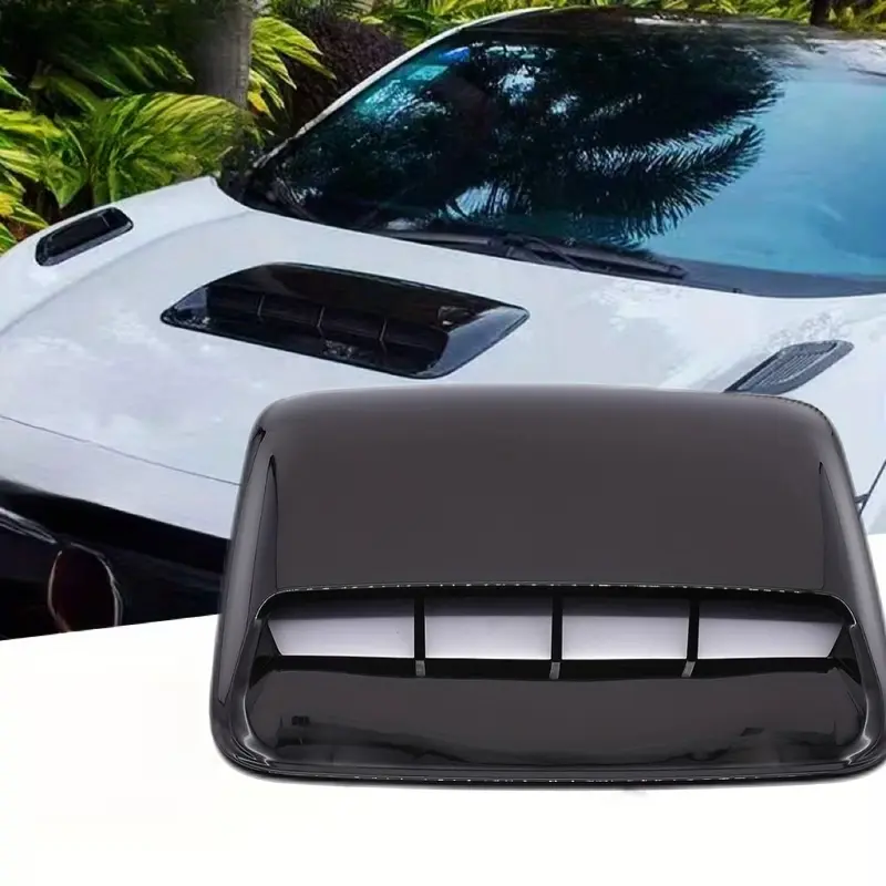 Wsgz-Tm025 Car Exterior Carbon Fiber Vent Universal Engine Hood Decoration Fake Vent Sticker, Car Decals, Car Decorative Sticker, Car Accessories, Car Decorations, Automotive Decoration, Enhance Your Vehicle's Aesthetics
