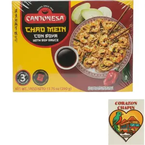 Cantonesa Chao Mein Con Soya with Soy Sauce 13.75 oz 390g Authentic Central American Culture Flavor Perfect for Authentic Cuisine