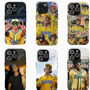 KJ Jackson Savanah Bananas designs phone case, baseball trending Compatible with iPhone 11, 12, 13, 14, 15, 16, 17 & Samsung S22 S23 S24 S26 – check our available sizes
