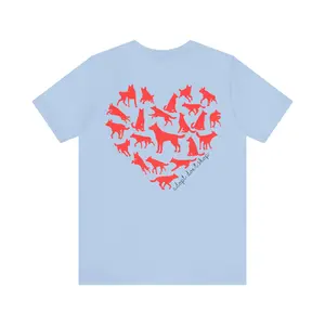Adopt Don't Shop Husky Heart Tee