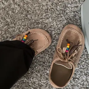 New Women's Round-Toe Outdoor Fitness Shoes with Arch Support, Casual Beaded Tassel Moccasins for Women, Vintage Comfort Walking Flats, Casual Shoes Clogs