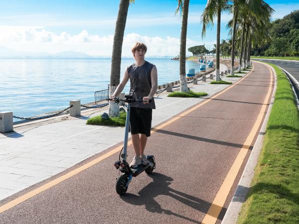 R1 PRO Electric Scooter for Adults, 1600W Dual Motor, 11" Off-Road Tires, 37 Miles Long Range, 28MPH Max Speed, 330LBS Capacity, Bionic Dual Suspension Fast Escooter for Commuting & Adventure