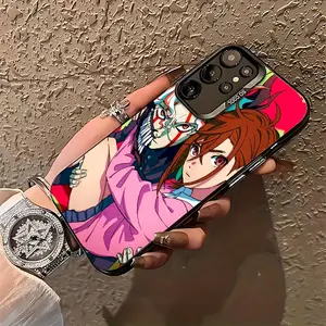 Cool Anime Character DAN DA DAN-S Phone Case Compatible with for samsung for galaxy S25 S24 S23 S22 S21 S20 FE Ultra Plus 4G 5G, Featuring a Matte Anti-Drop Back Cover. Protection Protective
