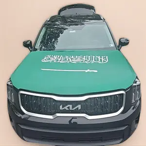 Saudi Arabia Hood Flag | Wearable Hooded Soccer Fan Cape