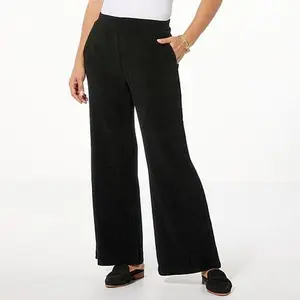MarlaWynne WynneLayers Plush Ottoman Knit Straight Leg Pant