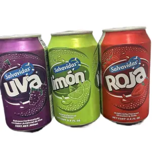 3 Packs Salvavidas Mix Uva,Limon y Fresa 11.8 Oz