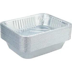 9x13  Pans - (30Pack) Disposable Foil Pans, Half Size Deep Steam Table Pans Extra Thick for Baking, Cooking, Roasting, Heating, Serving & Lining Steam-Table Trays